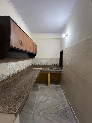 Kitchen in 1 BHK Builder Floor at Uttam Nagar – for Rent