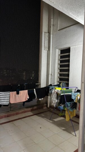 Kitchen in 2 BHK Apartment at Madhupushpa Ph-1 CHS, Wakad – for Rent