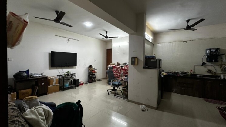 Living Room, madhupushpa-ph-1-chs 2 Bedroom 1000 Sq.Ft. Apartment In Wakad Pune 9655235