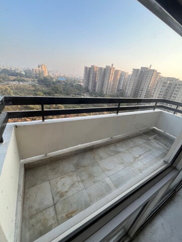 Balcony in 3 BHK Apartment at Ansal Sushant Estate, Sector 52 – for Rent