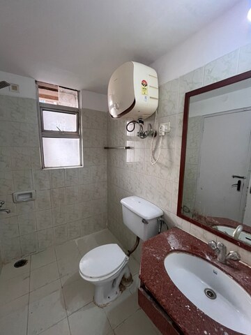 Bathroom in 3 BHK Apartment at Ansal Sushant Estate, Sector 52 – for Rent