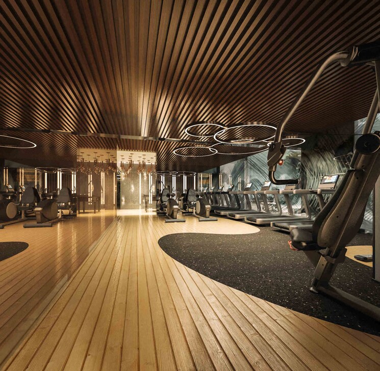Gym, rna-ng-eclat 3 Bedroom 1269 Sq.Ft. Apartment In Andheri West Mumbai 9610483