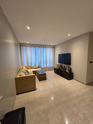 Living Room in 3 BHK Apartment at Oberoi Sky City, Borivali East – for Sale