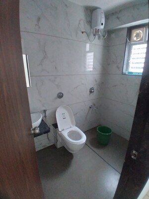 Bathroom in 2 BHK Apartment at D And T Rajkamal Park CHS, Aundh – for Sale