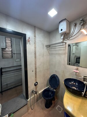 Bathroom in 3 BHK Apartment at Oberoi Realty Gardens, Kandivali East – for Sale