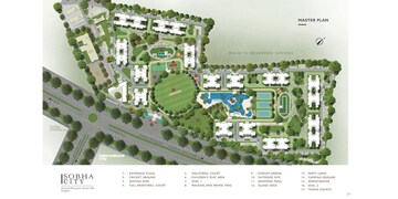 Master Plan in 2 BHK Apartment at Sobha City Gurgaon, Sector 108 – for Sale
