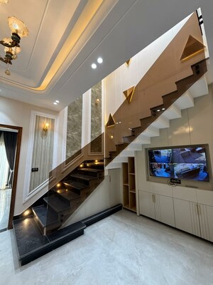 Staircase in 6 BHK Independent House at Sector 123 – for Sale