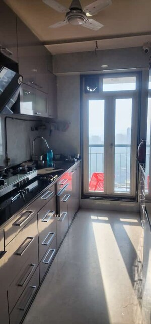 Kitchen in 4 BHK Apartment at Sheth Avalon, Laxmi Nagar – for Sale