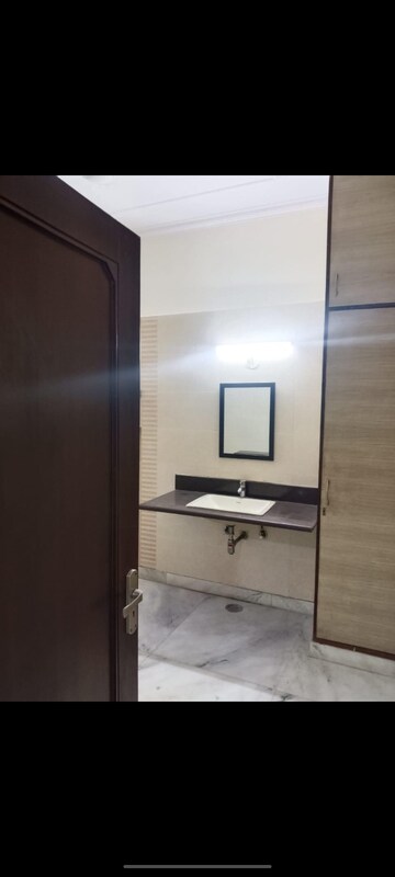 Bathroom in 3 BHK Builder Floor at DDA HIG Jasola, Jasola – for Rent