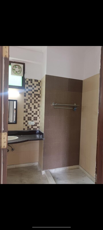 Bathroom in 3 BHK Builder Floor at DDA HIG Jasola, Jasola – for Rent