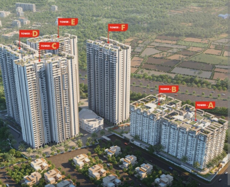 Exterior View, anvita-ivana 3 Bedroom 1790 Sq.Ft. Apartment In Kollur Hyderabad 9655463