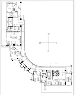 Floor Plan in  Office Space at K M Trade Tower, Dabur Chowk – for Sale