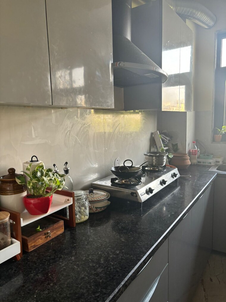 Kitchen, eros-rosewood-city 2.5 Bedroom 1500 Sq.Ft. Builder Floor In Sector 49 Gurgaon 9360105