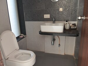 Bathroom in 2 BHK Apartment at Acme Ozone, Manpada – for Rent