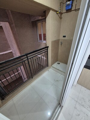 Balcony in 2 BHK Apartment at Nyati Evolve 1, Magarpatta City – for Rent