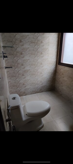 Bathroom in 1 BHK Builder Floor at Ansal Sushant Apartments, Sushant Lok I – for Rent