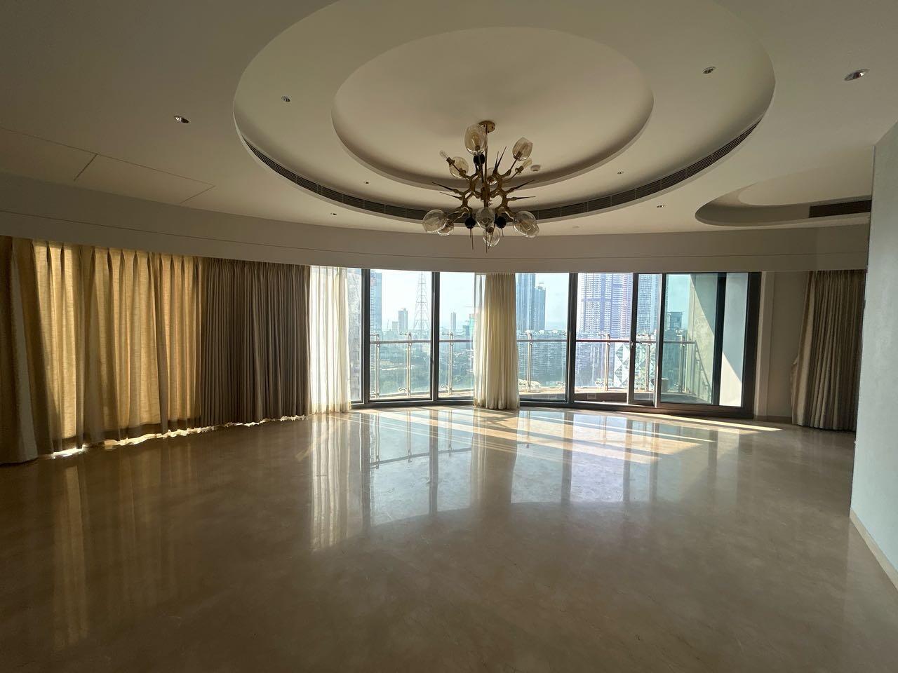 3 BHK + Servant Room Apartment For Rent in Lodha World View