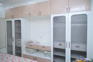 Kitchen in 2.5 BHK Apartment at LnT Raintree Boulevard, Hebbal – for Rent