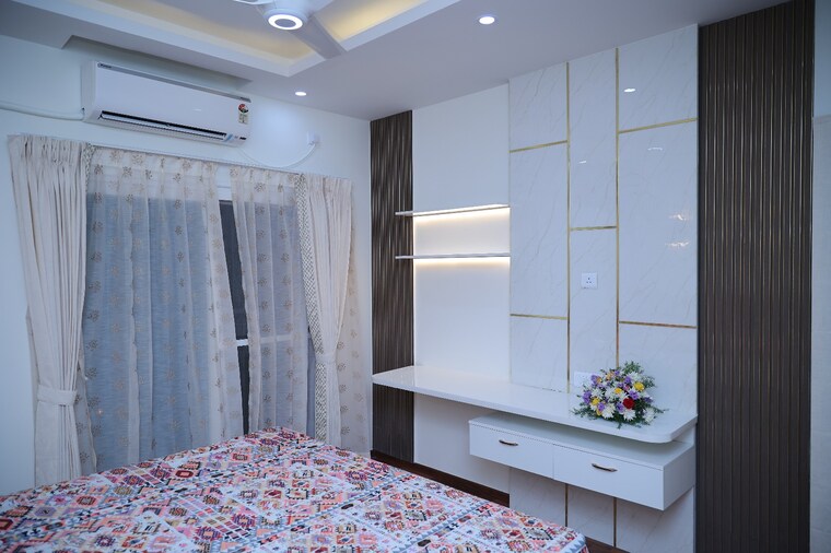 Bedroom, lnt-raintree-boulevard 2.5 Bedroom 1355 Sq.Ft. Apartment In Hebbal Bangalore 9655544