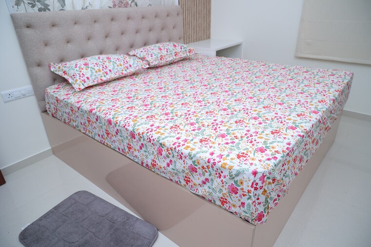 Bedroom, lnt-raintree-boulevard 2.5 Bedroom 1355 Sq.Ft. Apartment In Hebbal Bangalore 9655544