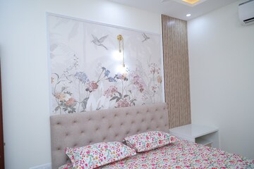 Bedroom in 2.5 BHK Apartment at LnT Raintree Boulevard, Hebbal – for Rent