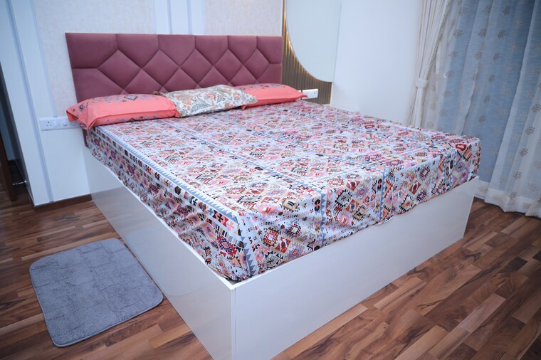 Bedroom, lnt-raintree-boulevard 2.5 Bedroom 1355 Sq.Ft. Apartment In Hebbal Bangalore 9655544