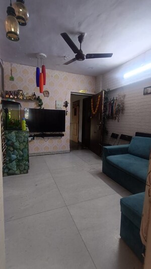 Living Room in 1 BHK Apartment at Lok Darshan, Andheri East – for Rent