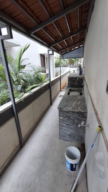 Balcony in 4 BHK Villa at Magna Majestic Meadows, Osman Nagar – for Rent