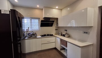 Kitchen in 4 BHK Villa at Magna Majestic Meadows, Osman Nagar – for Rent