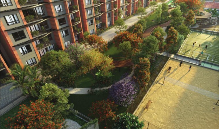 Garden, ckpc-winds-of-change 2 Bedroom 1219 Sq.Ft. Apartment In Yelahanka Bangalore 9655507