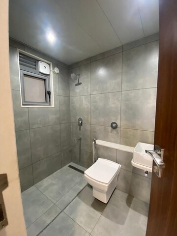 Bathroom in 2 BHK Apartment at Ahura Ecopolitan, Punawale – for Rent