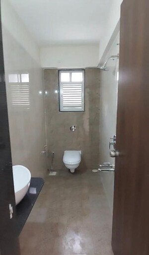 Bathroom in 1 BHK Apartment at Wadhwani Om Mangalam Chaitanya, Ravet – for Rent
