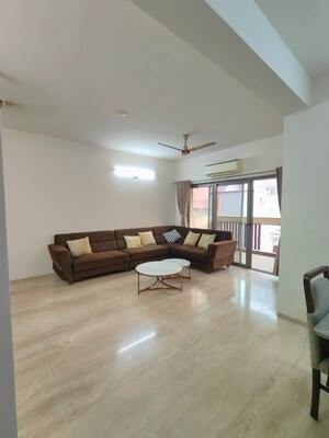 Living Room in 3 BHK Apartment at Ambli Road – for Rent
