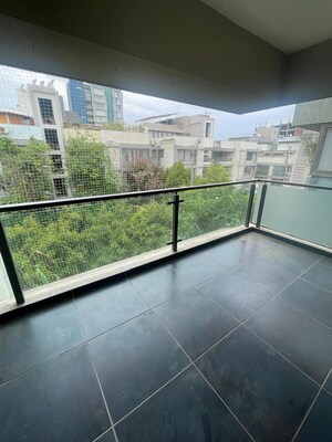 Balcony in 4 BHK Apartment at Thaltej – for Rent