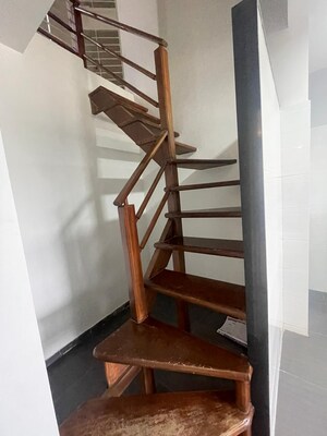 Staircase in 4 BHK Apartment at Thaltej – for Rent