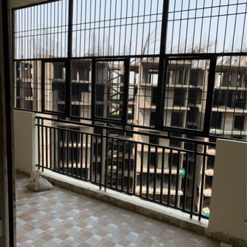 Balcony in 4 BHK Apartment at MKS La Royale, Indrapuram – for Rent