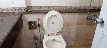 Bathroom in 3 BHK Apartment at Cosmic Heights, Bhakti Park – for Rent