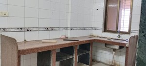 Kitchen in 3 BHK Apartment at Cosmic Heights, Bhakti Park – for Rent