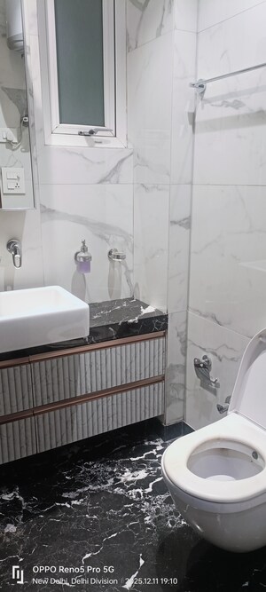 Bathroom in 3 BHK Builder Floor at Janakpuri – for Sale