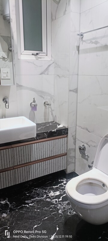 Bathroom in 3 BHK Builder Floor at Janakpuri – for Sale