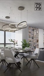 3 BHK + Extra Room 2176 Sq.Ft. Apartment in Aspire Laser Valley