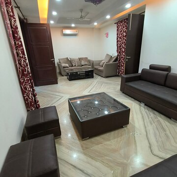 Living Room in 3 BHK Apartment at Saket – for Rent