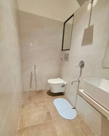 Bathroom in 1 BHK Apartment at Ghodbunder Road – for Sale