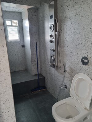 Bathroom in 2 BHK Apartment at Reliable Vasundhara CHS, Goregaon West – for Rent