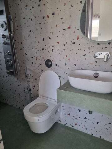 Bathroom in 4 BHK Apartment at Kamal Apartment Andheri, Lokhandwala Complex – for Rent