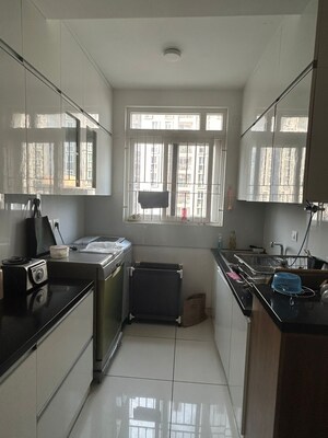 Kitchen in 2 BHK Apartment at Brigade Cornerstone Utopia, Varthur – for Rent