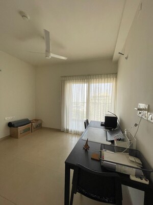 Living Room in 4 BHK Penthouse at Bhartiya Nikoo Homes Phase 2, Thanisandra Main Road – for Sale