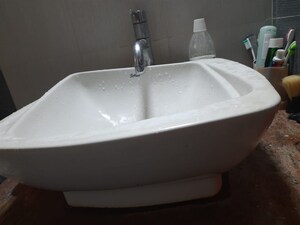 Bathroom in 2 BHK Apartment at Regency Estate, Dombivli East – for Sale