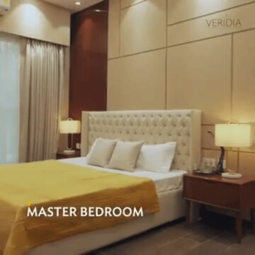 Bedroom in 4 BHK Apartment at Uchdpl Veridia Oakwood Enclave, Wave City – for Sale