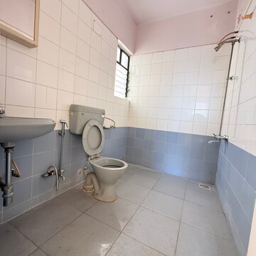 Bathroom in 2 BHK Apartment at Sai Vihar Residency, Sutarwadi – for Rent